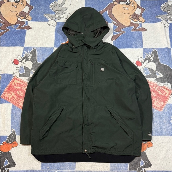 Carhartt Other - Vintage Carhartt Utility Shoreline Waterproof jacket
